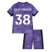 Liverpool Ryan Gravenberch #38 Barnkläder Tredje matchtröja till baby 2023-24 Kortärmad (+ Korta byxor) Billigt